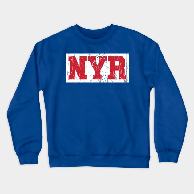 NYR / Rangers Crewneck Sweatshirt by Nagorniak